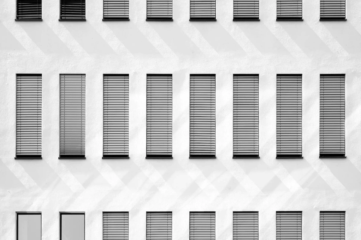 About Windows of a building in Nuremberg, Germany